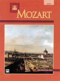 Mozart - Twelve Songs (For Medium Voice)