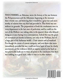 History of the Peloponnesian War: Thucydides