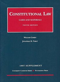 Constitutional Law (Cases and Materials)