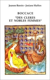 Des cleres et nobles femmes: Ms. Bibl. nat. 12420 (Annales litteraires de l'Universite de Besancon) (French Edition)