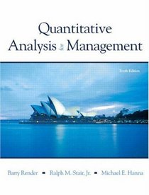 Quantitive Analysis for Management and Student CD Package (10th Edition)