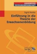 Einf�hrung in die Theorie der Erwachsenenbildung