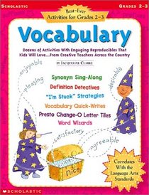 Vocabulary (Best-Ever Activities For Grades 2-3)