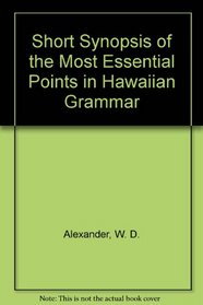 Short Synop of Hawaiian Grammar