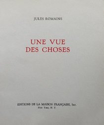 Une Vue Des Choses (French Edition)