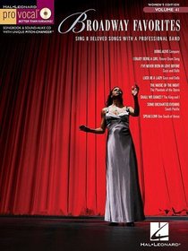 Broadway Favorites: Pro Vocal Women's Edition Volume 41