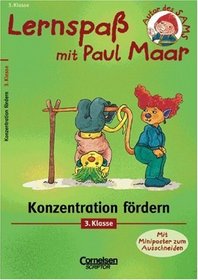 Lernspa mit Paul Maar, Konzentration frdern, 3. Klasse