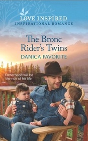The Bronc Rider's Twins (Shepherd's Creek, Bk 2) (Love Inspired, No 1487)