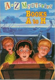 A to Z Mysteries Boxed Set, Books A to H: The Absent Author, The Bald Bandit,  The Canary Caper,  The Deadly Dungeon, The Empty Envelope, The Falcon's Feathers, The Goose's Gold, and The Haunted Hotel