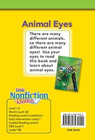 Animal Eyes (TIME FOR KIDS Nonfiction Readers)