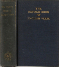 The Oxford Book Of English Verse