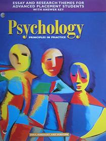 Essay and Research Themes for Advanced Placement Students (Psychology: Principles in Practice)