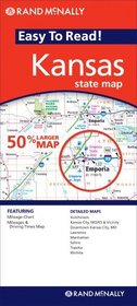 Rand Mcnally Easy to Read Kansas: State (Rand McNally Easy to Read!)