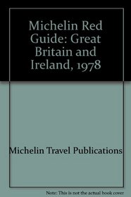 Michelin Red Guide: Great Britain and Ireland, 1978