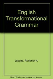 English Transformational Grammar