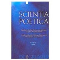 Scientia Poetica: 2008 Band 12 (German Edition)