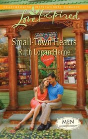 Small-Town Hearts (Men of Alleghany County, Bk 2) (Love Inspired)