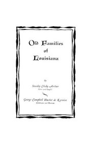 Old Families of Louisiana