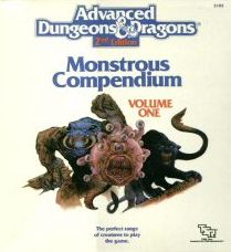 Monstrous Compendium: The Perfect Range of Creatures to Play the Game (Advanced Dungeons and Dragons/Spiral)