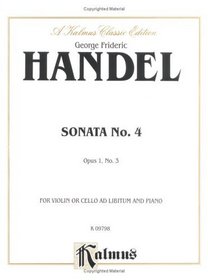 Chamber Sonata No. 4, Op. 1-3 (Kalmus Edition)