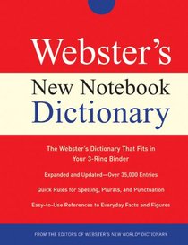 Webster's New Notebook Dictionary (Custom)