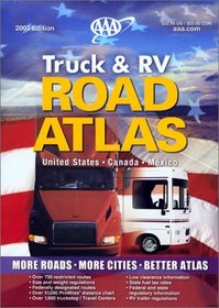 AAA Truck & RV Road Atlas : 2003 Edition