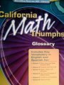 California Math Triumphs Glossary (CALIFORNIA MATH TRIUMPHS GLOSSARY)