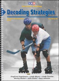 SRA Corrective Reading: Decoding Strategies, Teacher's Presentation Book & Guide: Decoding B2