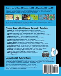 2D Apple Games by Tutorials: Beginning 2D iOS, tvOS, macOS & watchOS Game Development with Swift 3