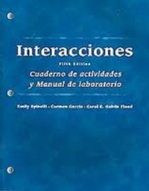 Interacciones: Cuaderno DeActividades Y Manual De Laboratorio