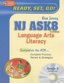 NJ ASK8 Language Arts Literacy w/ TestWare (Ready, Set, Go!)