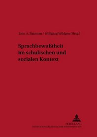 Sprachbewusstheit Im Schulischen Und Sozialen Kontext (German Edition)