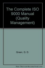 Complete ISO 9000 Manual (Quality Management)
