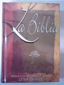 TLA Bible Large Print Hardcover (Spanish Edition)