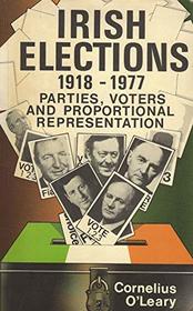 Irish elections, 1918-77 : parties, voters, and proportional representation