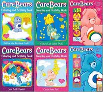 Care Bears 6 Piece Activity Book Pack with Crayons