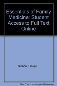 Essentials of Family Medicine: Student Access to Full Text Online