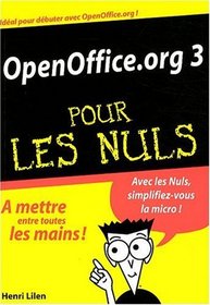 OpenOffice.org 3 (French Edition)