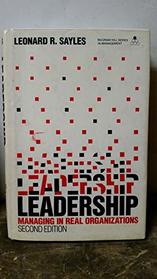 Leadership (McGraw-Hill series in management)