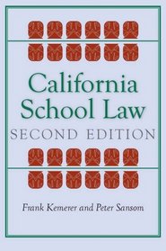 California School Law: Second Edition (Stanford Law Books)