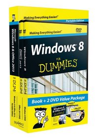 Windows 8 and Office 2013 For Dummies, Book + 2 DVD Bundle (For Dummies (Computer/Tech))