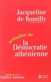 Actualit de la dmocratie athnienne