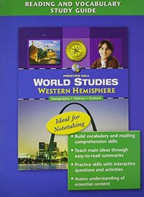 Reading And Vocabulary Study Guide-World Studies Western Hemisphere