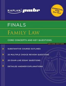 Kaplan PMBR FINALS: Family Law: Core Concepts and Key Questions