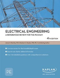 Electrical Engineering A Referenced Review for the PE Exam (PE Exam Preparation)