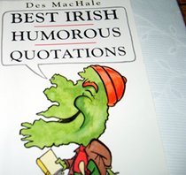 Best Irish Humourous Quotations