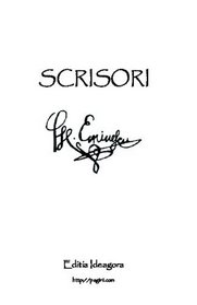 Scrisori: Cele Cinci Scrisori Poetice (Romanian Edition)
