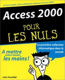 Access 2000 pour les nuls