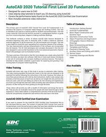 AutoCAD 2020 Tutorial First Level 2D Fundamentals