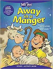 Away in a Manger Story + Activity Book (Faith That Sticks)